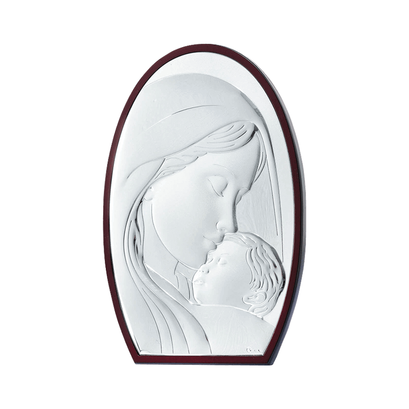 PICTURE 15X21 VIRGIN-CHRIST SILVER